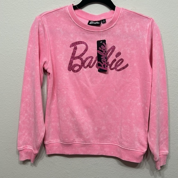 Barbie Girls Sweater Size 10 Crewneck - Picture 2 of 6